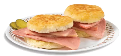 2 Country Ham Biscuits